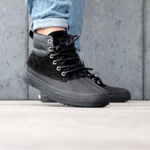 VANS Unisex SK8-Hi Del Pato Scotchguard 3M | Women’s 7 | Leather Suede 🦆 Boots